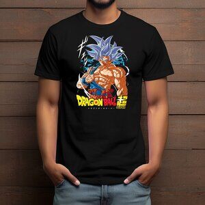 Goku Ultra Instinct (DBZ) Anime Custom T-shirt